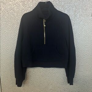 Lululemon Scuba Oversized Funnel Neck in True Navy